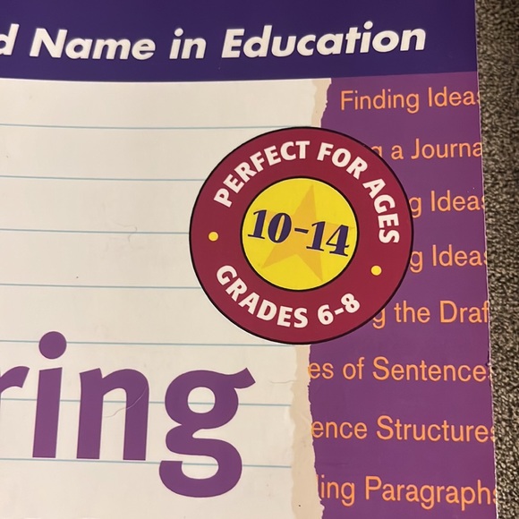 “Mastering Writing” Workbook -never used! $6 - Picture 2 of 7